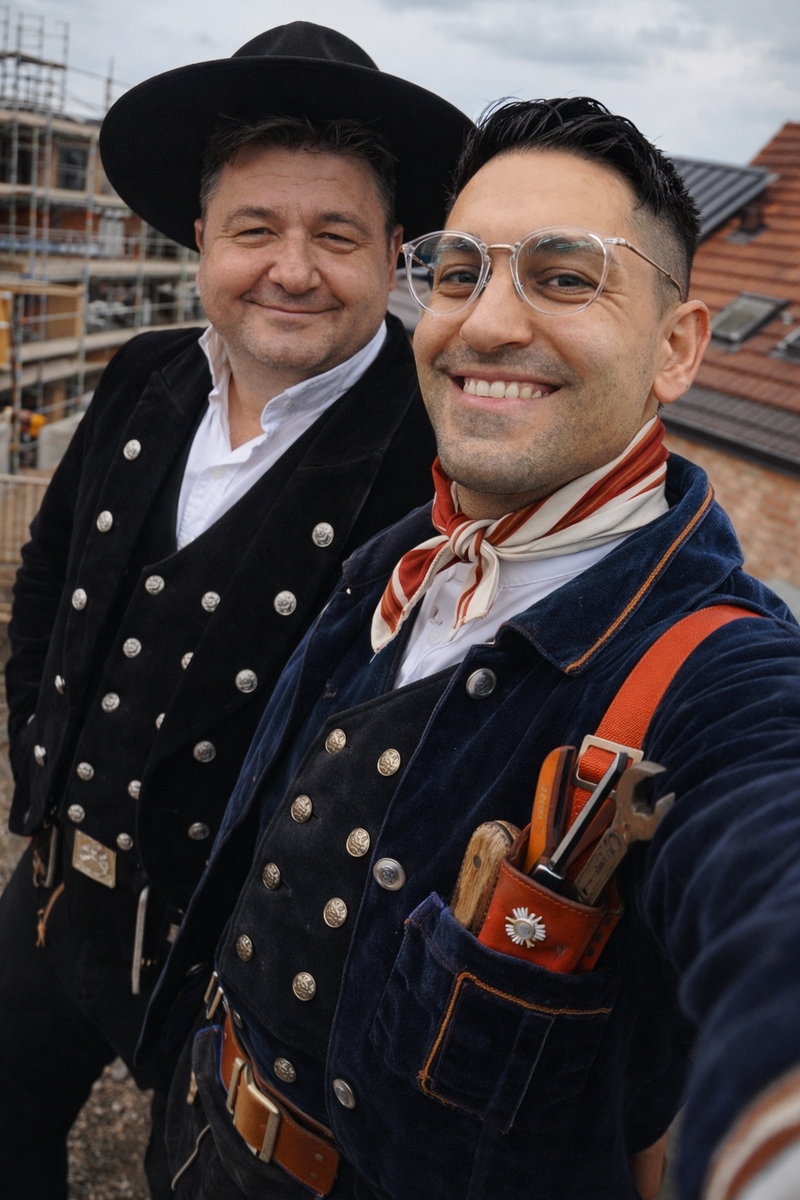 Agim Zekiri und Rames Abbas, Gründer der Kristallia GmbH